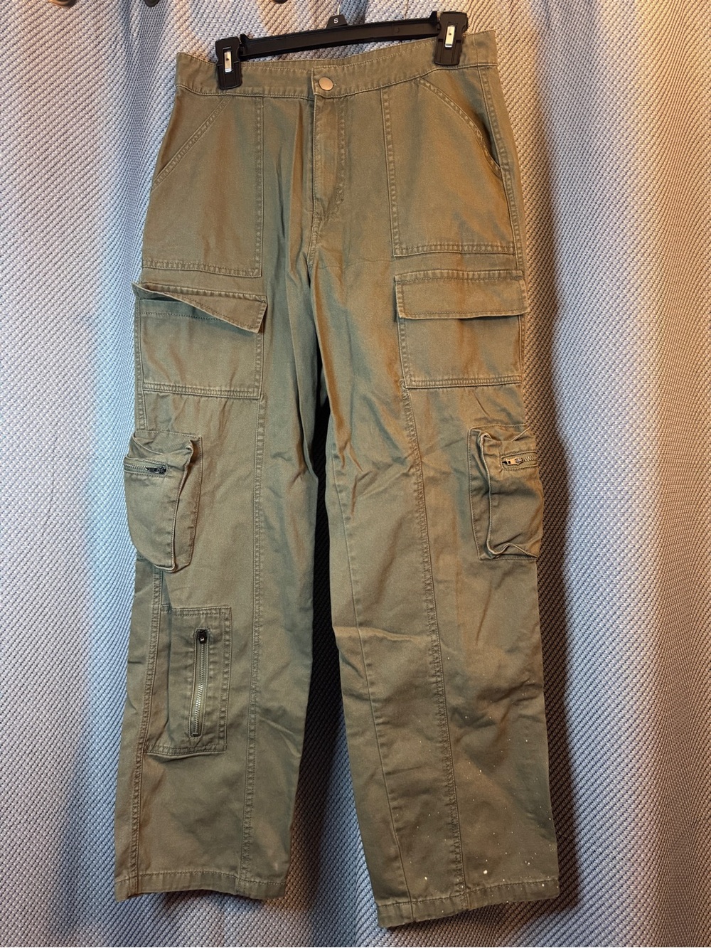 Khaki Green Cargo Pants
